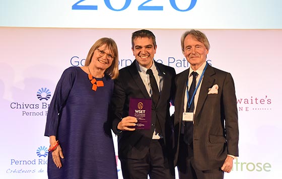 Tecnovino Ferran Centelles Oustanding Alumni of the Year WSET