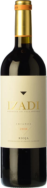 Tecnovino vinos mas vendidos Vinissimus Izadi Crianza