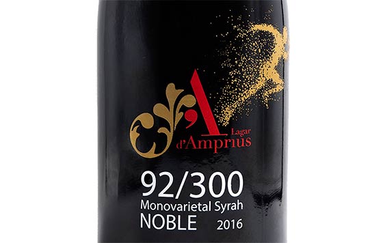 Tecnovino Lagar d Amprius 92300 detalle botella