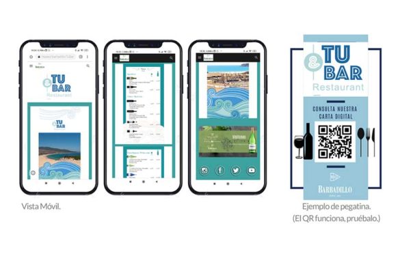 Tecnovino solucion tecnologica de cartas digitales Barbadillo detalle