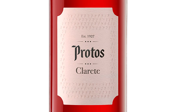 Tecnovino Protos Clarete Bodegas Protos detalle etiqueta