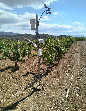 Tecnovino producción vitivinícola sostenible Life Priorat Montsant Estación Meteo Mas den Gil