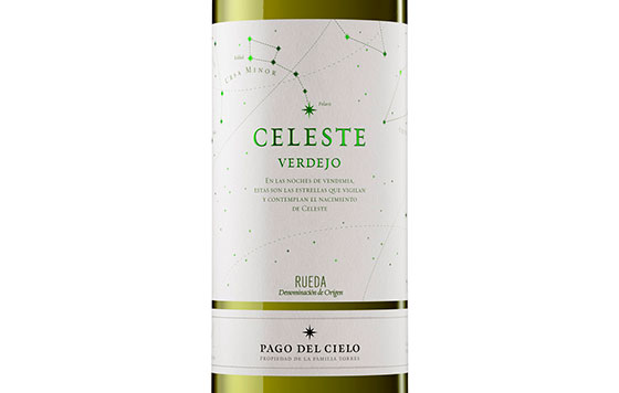 Tecnovino Celeste Verdejo de Pago del Cielo detalle