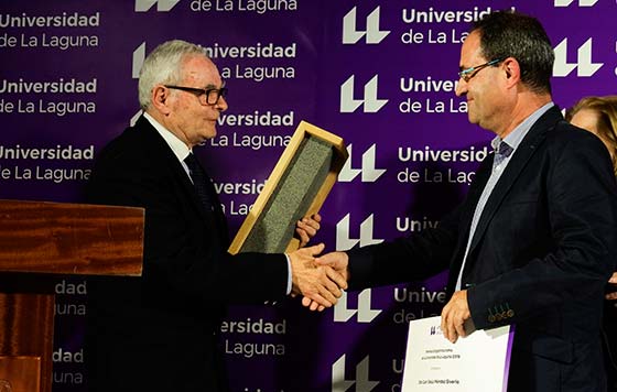 Tecnovino Premios Enogastroturismo de la Universidad de La Laguna galardón 2019