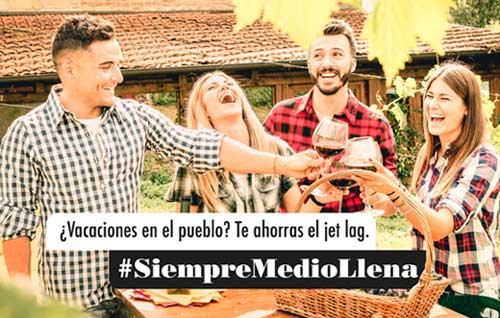 Tecnovino campaña del sector del vino Siempremediollena OIVE mas videos detalle