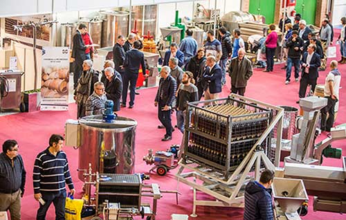 Tecnovino Enomaq y Tecnovid Feria de Zaragoza detalle, equipos y servicios para bodegas