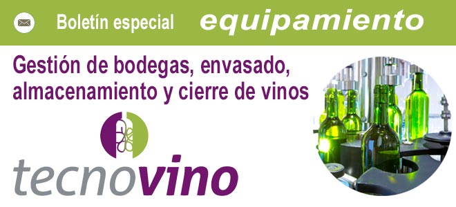 Tecnovino header especial envasado vino gestión de bodegas