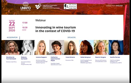 Tecnovino innovar en enoturismo OIV OMT