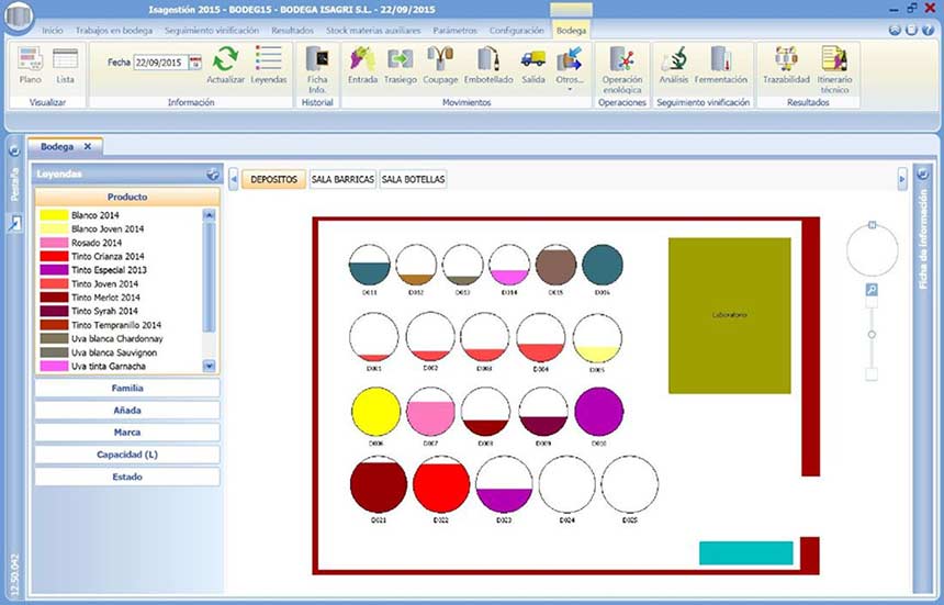 Tecnovino ERP de Bodegas Isagri 2