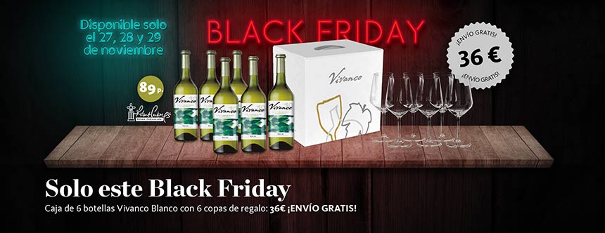 Tecnovino Vivanco blanco Black Friday