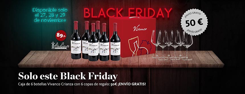 Tecnovino Vivanco crianza Black Friday