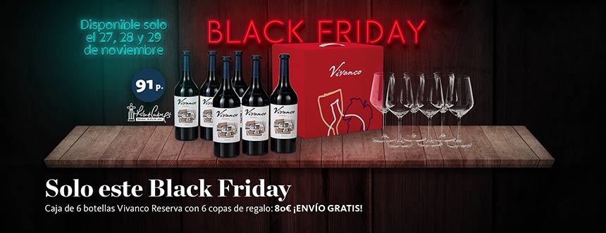 Tecnovino Vivanco reserva Black Friday