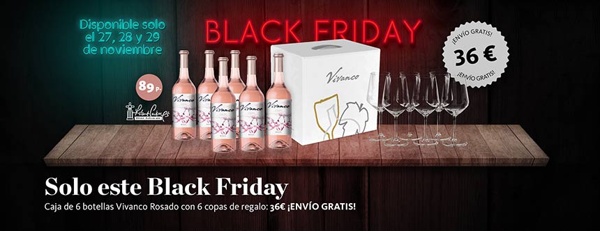 Tecnovino Vivanco rosado Black Friday