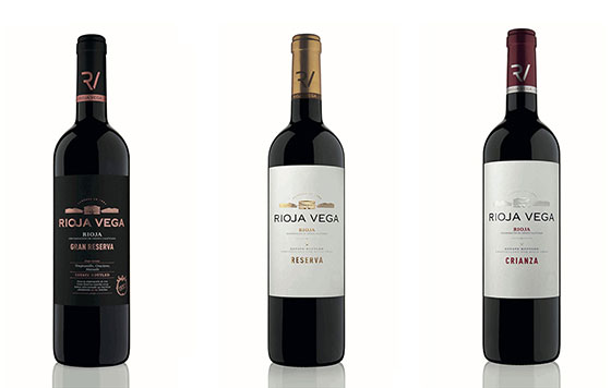 Tecnovino Rioja Vega vinos principales