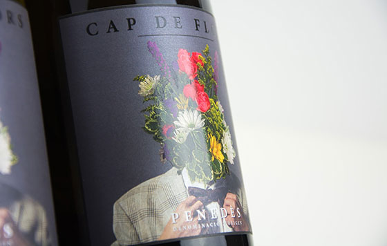 Tecnovino branding y comunicacion para el mundo del vino Cap de Flors