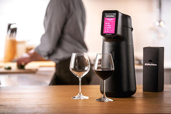 Tecnovino innovaciones para vino CES 2021 dispensador Albicchiere