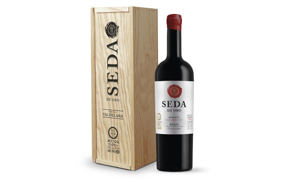 Tecnovino Seda de Oro Reserva 2016 Bodegas Valdelana detalle