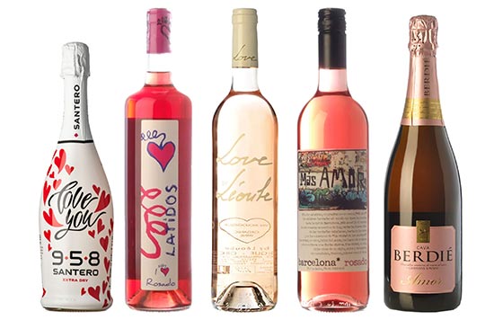 Tecnovino Vinissimus vinos para San Valentín detalle