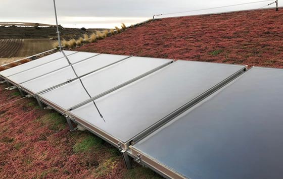 Tecnovino energías renovables González Byass Beronia Rioja termosolar