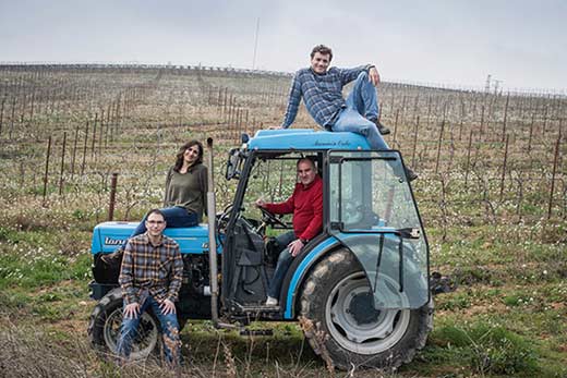 Tecnovino Bodega 2020 vino Ansa equipo tractor