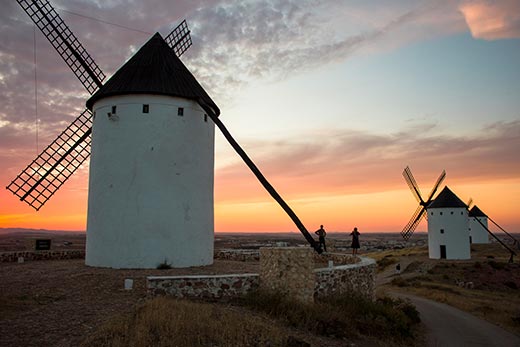 Tecnovino Ruta del Vino La Mancha Molinos de viento Alcazar de San Juan