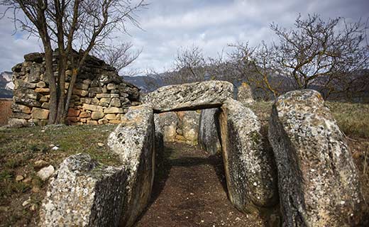 Tecnovino Ruta del Vino Rioja Alavesa Dolmen de San Martin copy Quintas