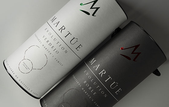 Tecnovino envase sostenible vinos Martue Evolution Bodegas Martue detalle