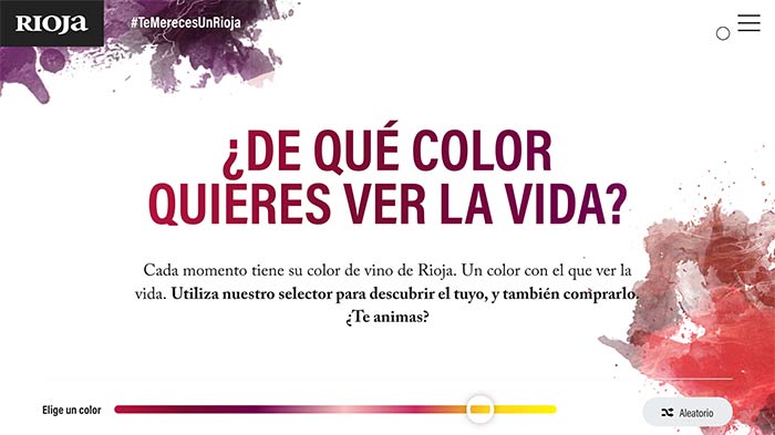 Tecnovino Te mereces un Rioja selector de color