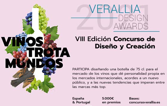 Tecnovino concurso diseño envase para vino Verallia 2021 detalle