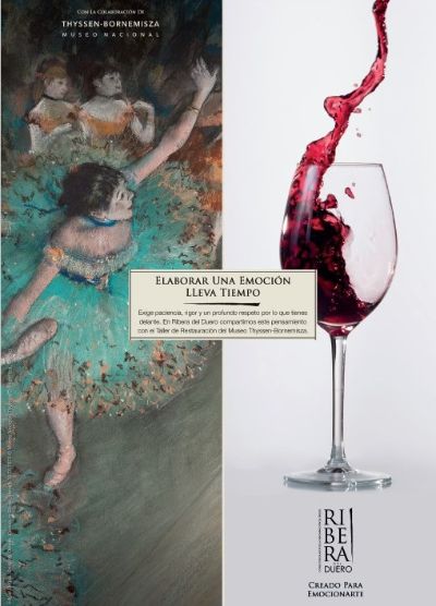 Tecnovino emocionarte Ribera del Duero y Thyssen