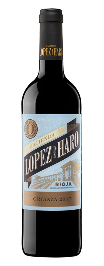 Tecnovino vinos más vendidos de Bodeboca Hacienda López de Haro Crianza