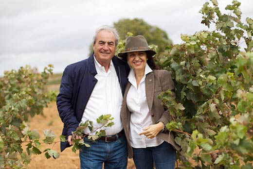 Tecnovino Pago de los Capellane Paco Rodero Conchita Villa