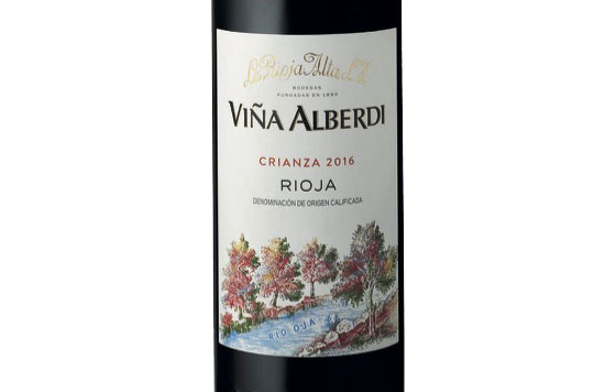 Tecnovino Vina Alberdi Crianza 2016 La Rioja Alta detalle