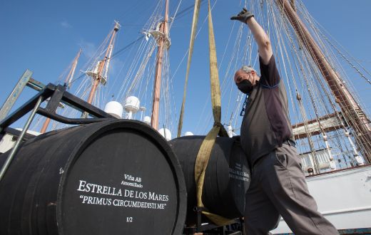 Tecnovino desembarco de Amontillado Viña AB “Estrella de los Mares” 