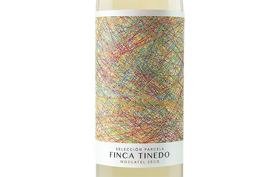 Tecnovino Finca Tinedo Moscatel Seco 2020 etiqueta detalle