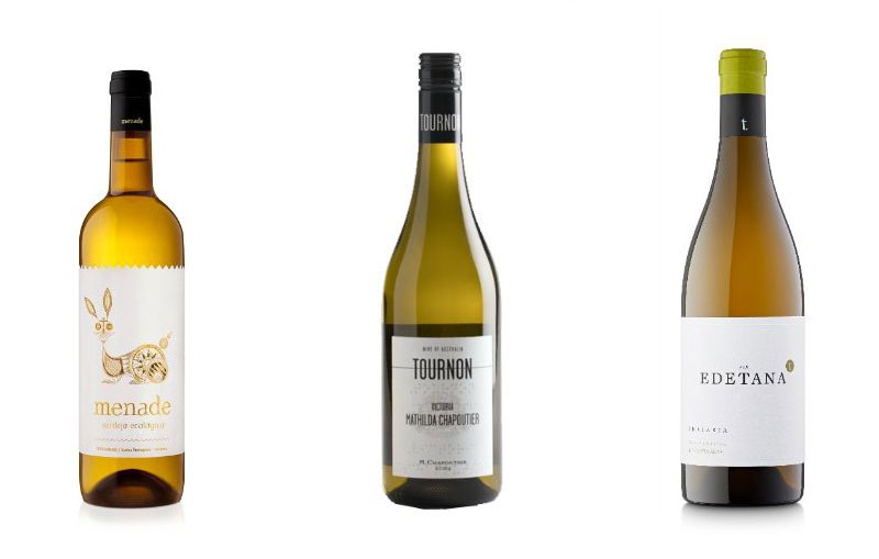 Tecnovino Primeras Marcas vinos blancos Menade Tournon Edetana