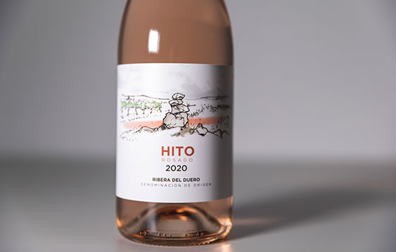 Tecnovino Hito Rosado 2020 de bodegas Cepa 21 detalle