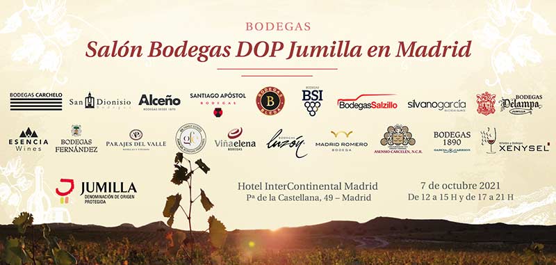 Bodegas participantes Salon DOP Jumilla en Madrid 2021