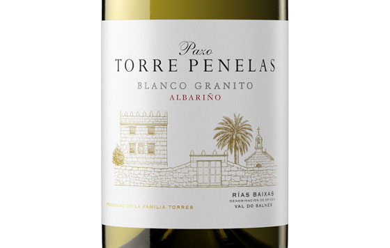 Tecnovino Pazo Torre Penelas Blanco Granito 2019 etiqueta