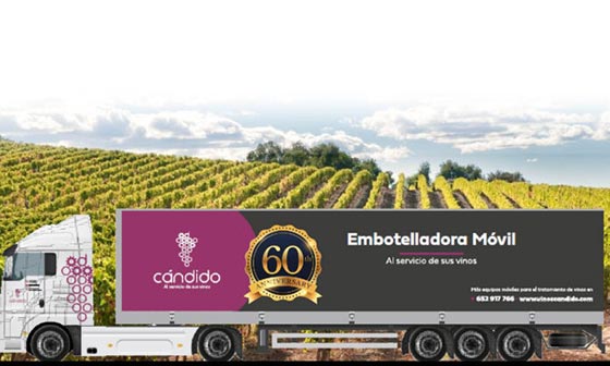 Tecnovino automatizar embotellado de vino Vinos Cándido