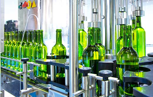 Tecnovino automatizar embotellado de vino detalle cierre y transporte de vinos