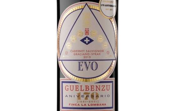 Tecnovino etiqueta Guelbenzu Evo