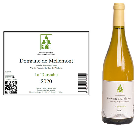 Tecnovino etiquetado digital de vino U-Label Domaine de Mellemont