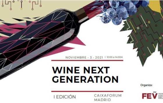 I evento wine next generation para la digitalización del sector vitivinicola organizado por la FEV y  el Hub Nacional Digitalización y vino