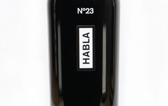 Tecnovino Habla Nº23 malbec Bodegas Habla etiqueta