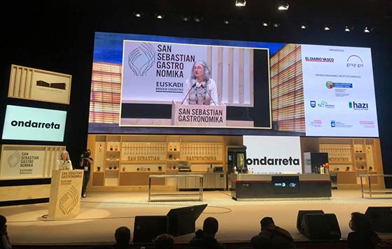 Tecnovino San Sebastian Gastronomika 2021 Gueridon Lopez de Heredia detalle