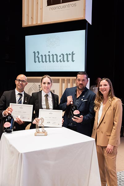 Tecnovino Gastronomika 2021 concurso sumilleres Ruinart 2