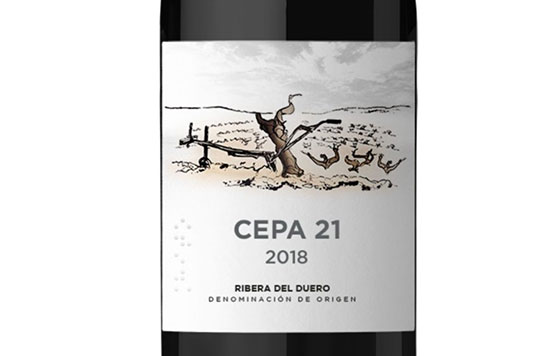 Tecnovino Cepa 21 2018 etiqueta