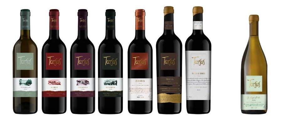 Tecnovino gama vinos de Bodegas Tarsus detalle