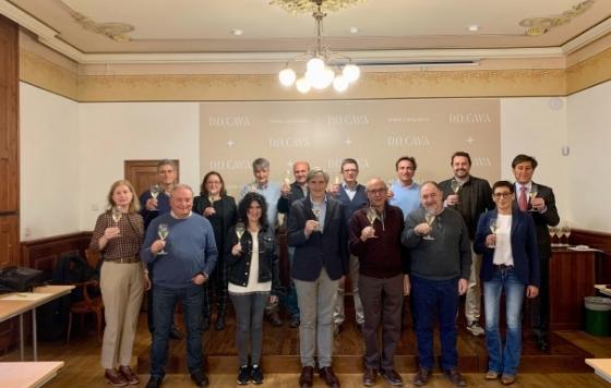 Javier Pagés presenta los datos económicos del 2021 junto a los vocales del Consejo Regulador del Cava, D.O Cava